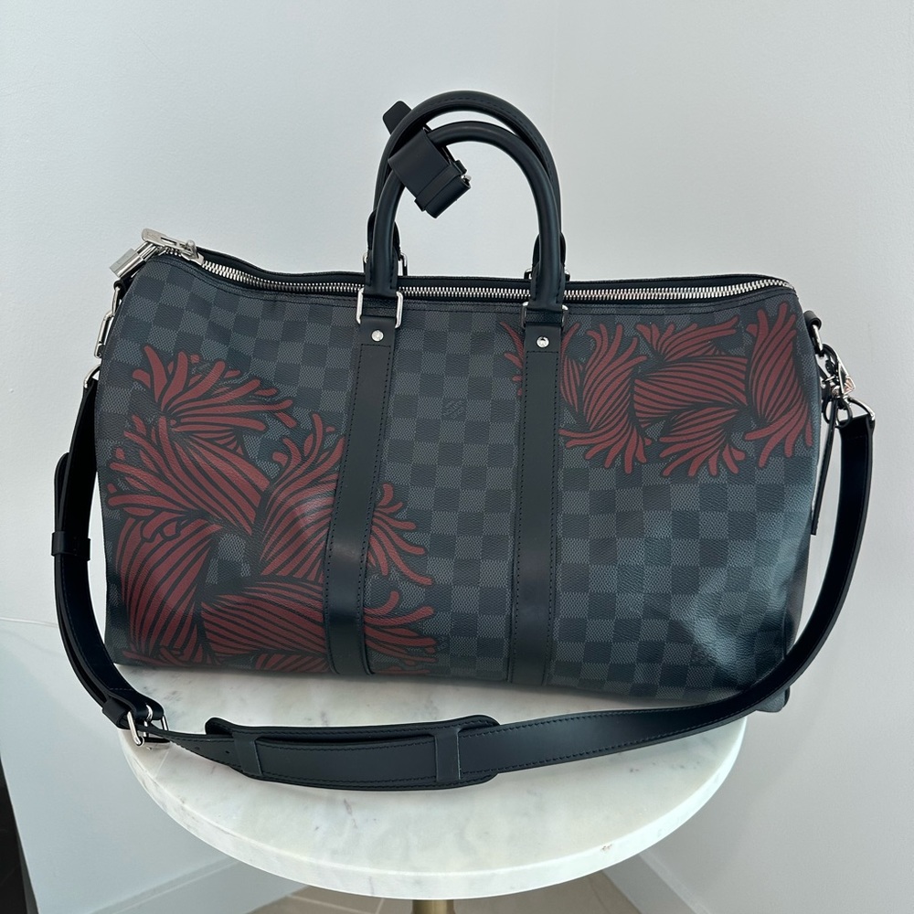 Louis Vuitton Keepall Bandouliere 45 Christopher Nemeth 2016 Limited Edition